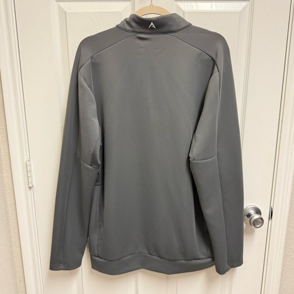 Antigua Grey TCU Quarter Zip Pullover - Picture 11 of 11